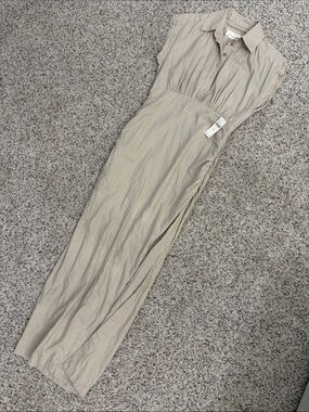 Anthropologie Collared Maxi Dress